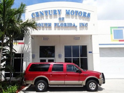 2003 ford excursion eddie bauer 6.0l powerstroke v8 turbo deisel 4x4 low mile