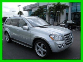 09 iridium silver gl-550 4-matic awd 5.5l v8 7-passenger suv *navigation *low mi