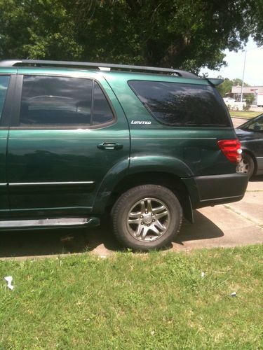 2004 Toyota Sequoia Limited Sport Utility 4-Door 4.7L, image 4