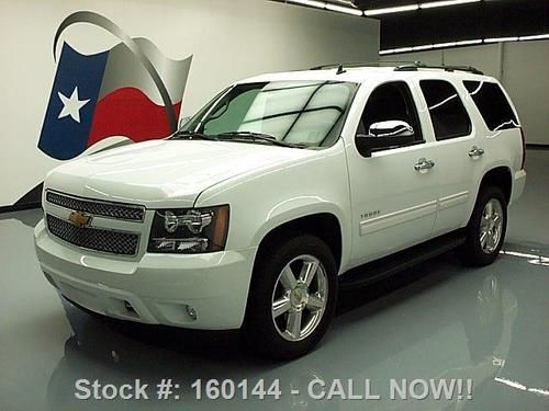 2012 chevy tahoe leather nav dvd rear cam 20's 47k mi texas direct auto