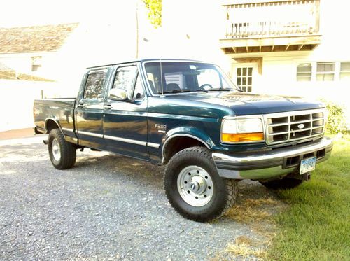 1997 ford f-250 xlt crew cab pickup 4-door 7.3l obs powerstroke