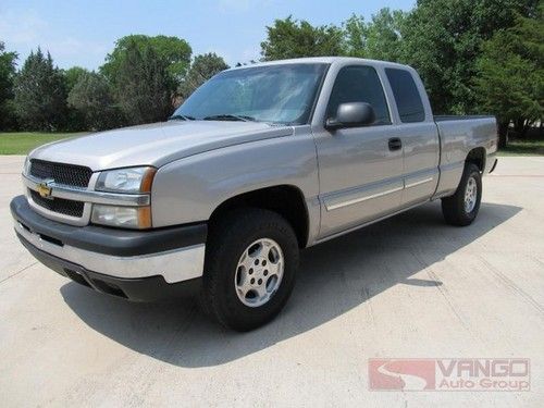 04 silverado 1500 z71 4x4 x-cab 5.3l vortec tx-owned 99k miles bedliner