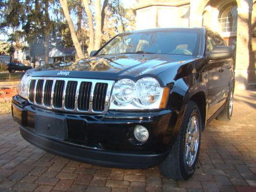 2006 jeep grand cherokee 4x4  limited  5.7l hemi  navi  gps  dvd leather