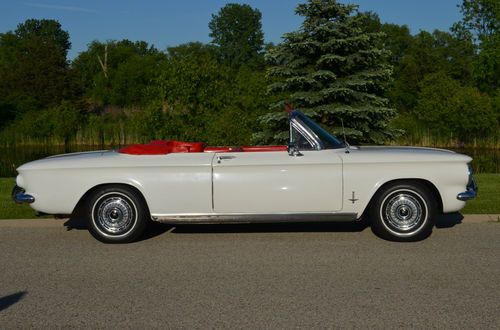 Sell Used 1962 Chevrolet Corvair Monza 900 Convertible 4 Speed 6