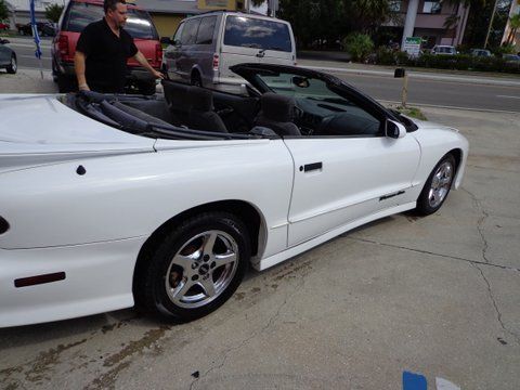 1997 pontiac firebird trans am convertible w/ lt-i engine and 6 speed manual