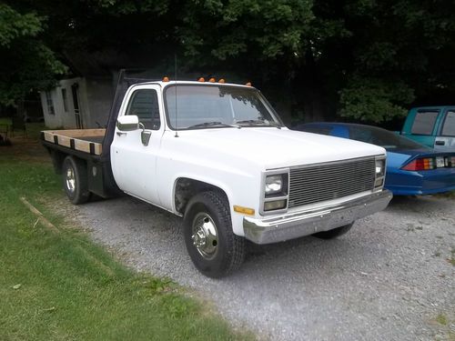 1989 gmc 1 ton flatbed sierra