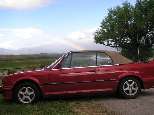 1987 bmw 325i base convertible 2-door 2.5l