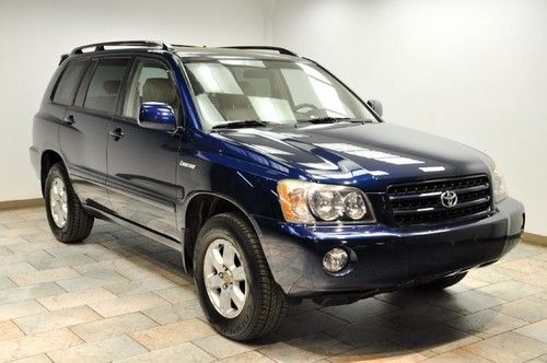 2002 toyota highlander v6 limited 4x4 awd lqqk