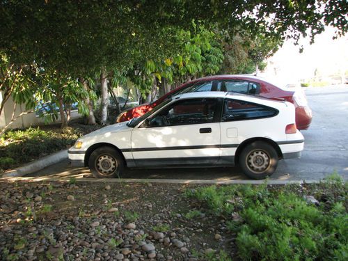 1989 honda crx base coupe 2-door 1.5l stock, 5 speed manual