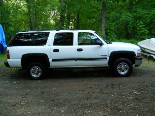 2001 chevrolet suburban 2500 3/4 ton 8.1 4x4 496 big block cheap high bid buys