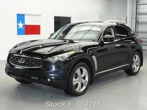 2009 infiniti fx35 deluxe awd sunroof rear cam only 27k texas direct auto