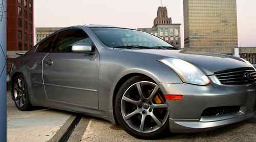 Momentum performance turbo 2004 infiniti g35, stance coilovers, headers, exhaust