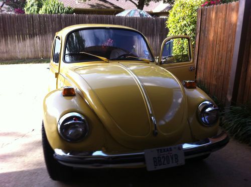 Like new. 1973  super bug