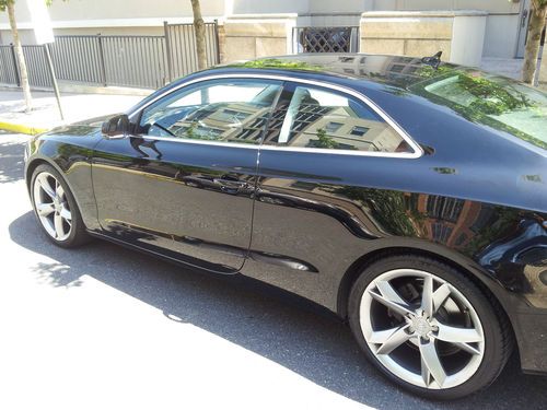 2010 audi a5 2.0l premium plus w/ manual transmission, brilliant black