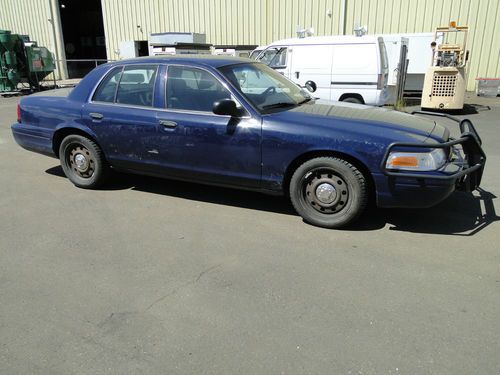 2008 ford crown victoria police interceptor - retired police vehicle