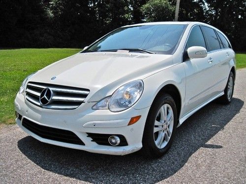 2008 mercedes 3.5l 4matic awd arctic white cd moonroof