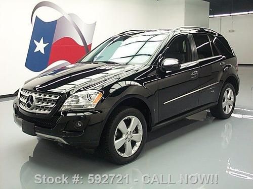 2010 mercedes-benz ml350 sunroof nav rear cam only 34k texas direct auto