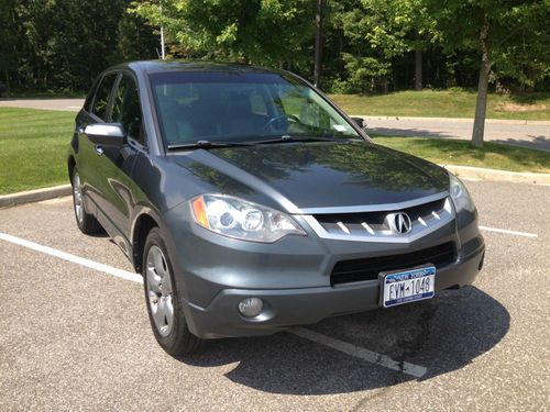 2007 acura rdx suv luxury sport utility 4-door leather sunroof 2.3l turbo