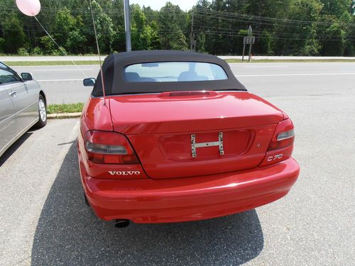 2001 volvo c70 base convertible 2-door 2.3l