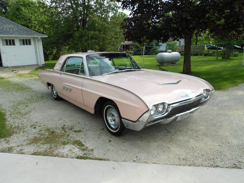 Rare pink 63 thunderbird