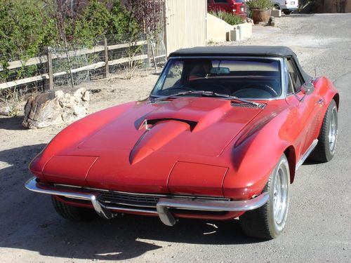 1963 corvette sting ray convertible