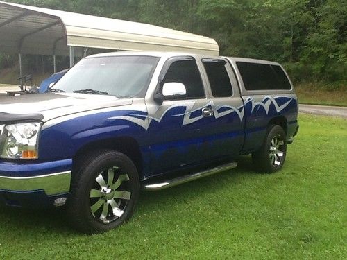 2003 Chevrolet Silverado 1500 LS Extended Cab Pickup 4-Door 4.8L, image 4