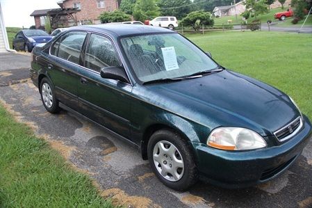 1998 honda civic lx sedan 4-door 1.6l - well maintained - many new parts incl ac