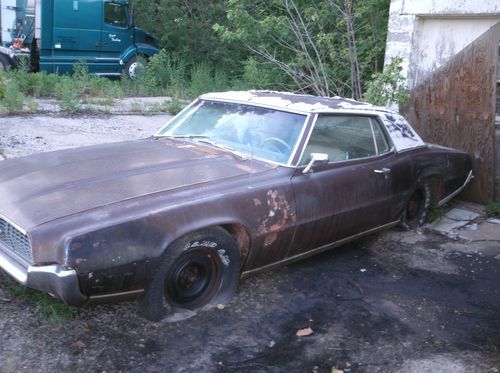 1968 ford thunderbird 2 door hard top parts or restoration all original