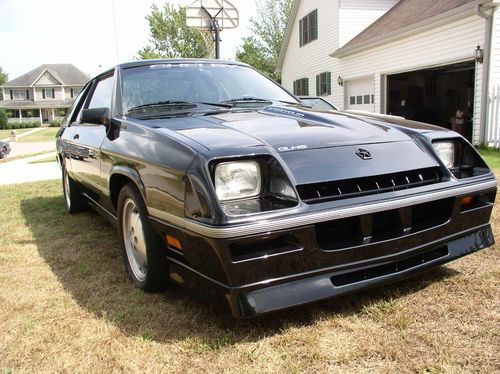 1987 dodge charger shelby glhs #343