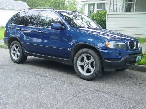 Bmw x5 sport suv - rare model - no reserve !!!