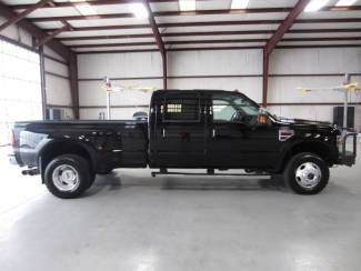 Black crew cab 6.4 power stroke diesel 1owner warranty financing nav roof extras