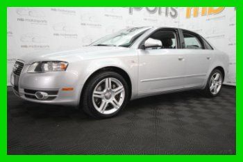 2007 a4 2.0t quattro awd  very low reserve 81k miles moonroof premium