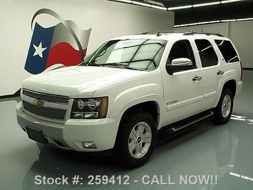 2008 chevy tahoe z71 4x4 sunroof nav dvd rear cam 58k texas direct auto