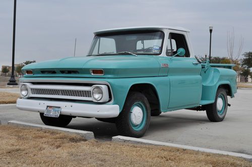 1965 chevy s10 stepside pickup - this is an outstanding texas truck!