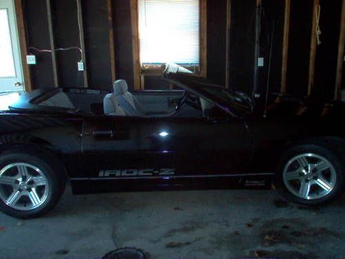 1989 iroc-z camaro convertible