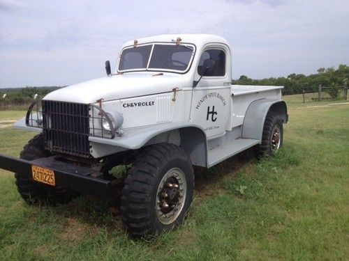 1941 chevrolet 4x4 military pick-up truck