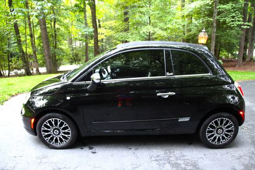 2012 gucci fiat 500 convertible, fully loaded, like new