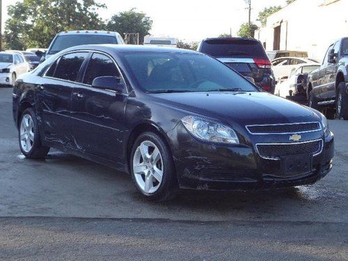 2012 chevrolet malibu damadge repairable rebuilder fixer only 29k miles runs!!!!