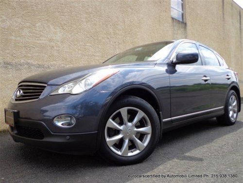 2008 infiniti ex35 journey warranty leather moonroof wood power seats