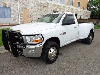 2010 ram 3500 dually 4x4 reg cab st cummins turbo diesel 6-speed manual trans