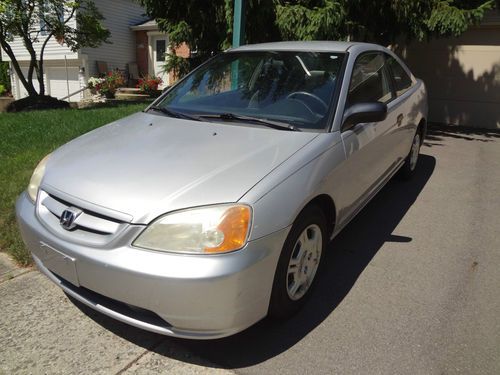 2001 honda civic lx coupe 2-door 1.7l