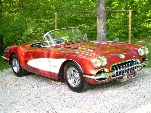 1960 corvette, fuelie, vin  00867s101224: build date 11-5-1959