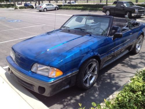 1990 MUSTANG GT CONVERTIBLE, image 4