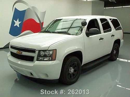 2010 chevy tahoe patrol/security package spot light 66k texas direct auto