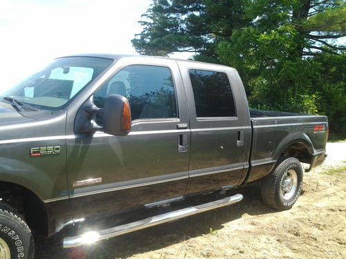 No reserve, ford pickup, f250, xlt lariet, diesel, 6.0l, 4x4, moonroof