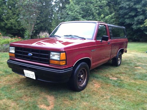 1990 ford ranger - 5 speed manual - 2.3 l - 2wd - w/canopy