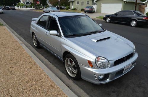 2003 subaru inmpreza wrx turbo 5speed stock non smoker