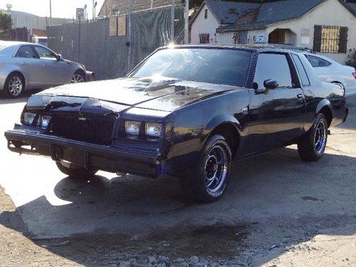 1987 buick regal grand national turbo damaged salvage rare classic collector!!