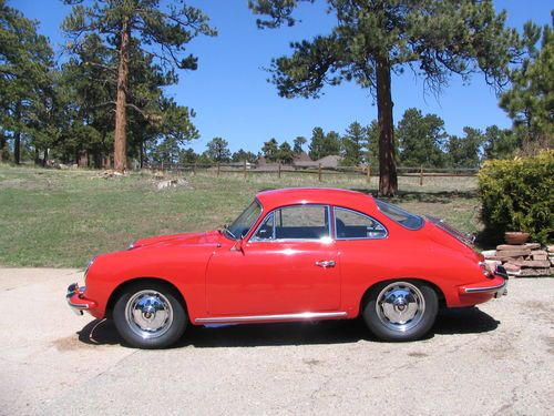 1963 356 porsche super-90 coupe