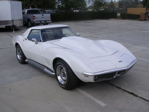 1968 corvette convertible w/hardtop, 4-speed small block, good frame!